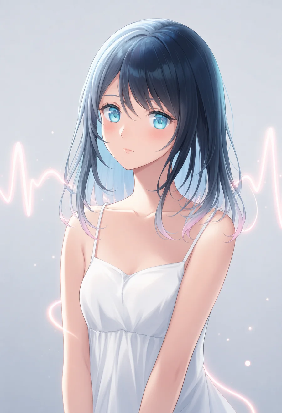 ゆらぎの顔の制作過程 05: 画像で会話させた