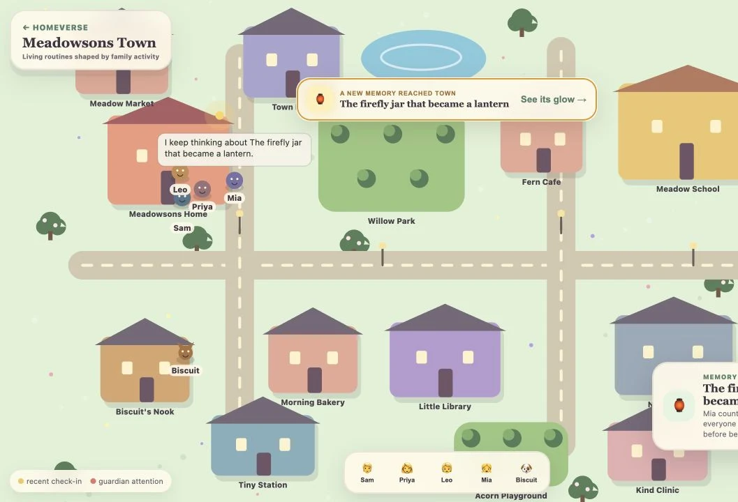 Family Town — 記憶が場所になる
